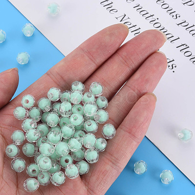 Transparent Acrylic Beads TACR-S152-17A-SS2111-1