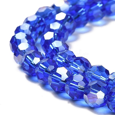 Transparent Glass Beads EGLA-A035-T6mm-B21-1