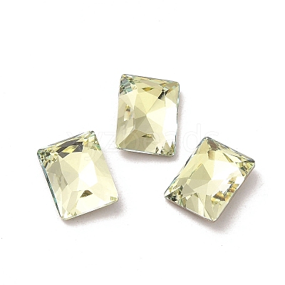Glass Rhinestone Cabochons RGLA-P037-12B-D-1