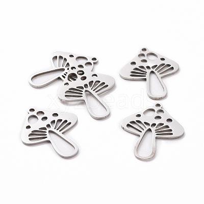 Non-Tarnish Autumn Theme 201 Stainless Steel Pendants STAS-S105-LA745-1-1