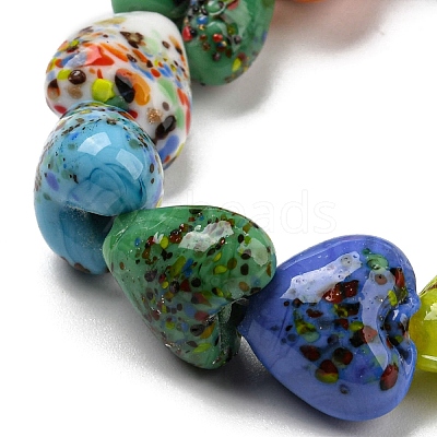 Handmade Lampwork Beads Strands LAMP-R145-10-1