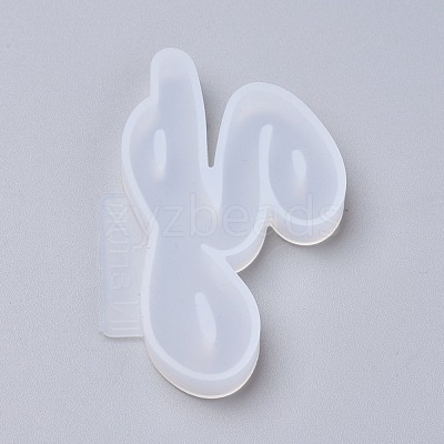 Letter DIY Silicone Molds DIY-I034-08Y-1