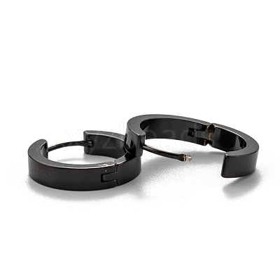 304 Stainless Steel Huggie Hoop Earrings EJEW-O087-09G-EB-1