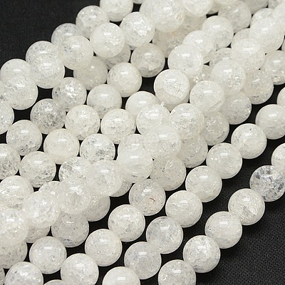 Natural Crackle Quartz Beads Strands G-N0007-10mm-11-1