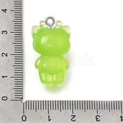 Luminous Transparent Resin Pendants RE-CBAAB56-11A-1