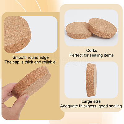 Cork Bottle Stoppers AJEW-WH20003-06D-1