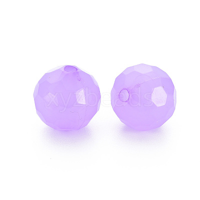Imitation Jelly Acrylic Beads MACR-S373-97C-E04-1