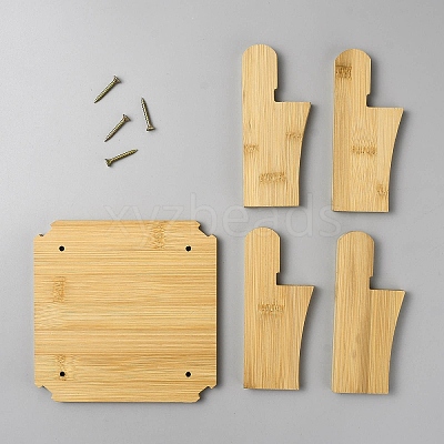 Wood Displays Stands for Artwork ODIS-WH0025-297-1