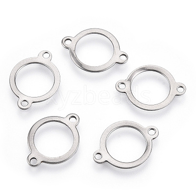 Tarnish Resistant 201 Stainless Steel Links connectors STAS-S076-15-1