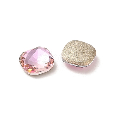 Glass Rhinestone Cabochons RGLA-P037-07A-D223-1