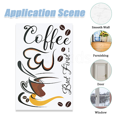 PVC Plastic Sticker for Wall Decoration DIY-WH0349-101-1