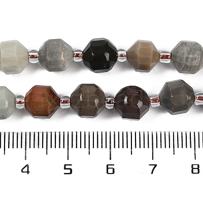 Natural Ocean Jasper Beads Strands G-O201B-129F-1