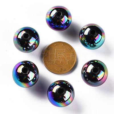 Opaque Acrylic Beads X-MACR-S370-D16mm-S002-1