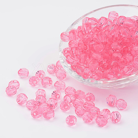Transparent Acrylic Beads LS-DB10MM-37-1