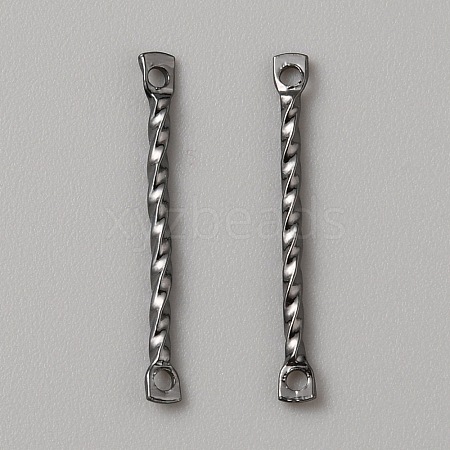 Brass Connector Charms LS-KK-WH0062-121B-1