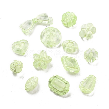 Transparent Acrylic Beads OACR-Q084-20A-1