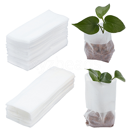   160Pcs 2 Style Rectangle No-woven Fabric Planting Bag FIND-PH0002-88-1