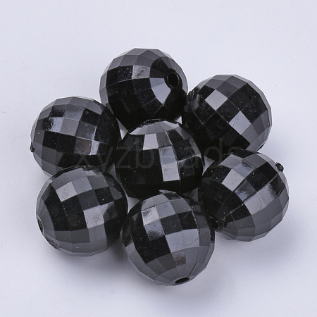 Transparent Acrylic Beads TACR-Q254-12mm-V72-1