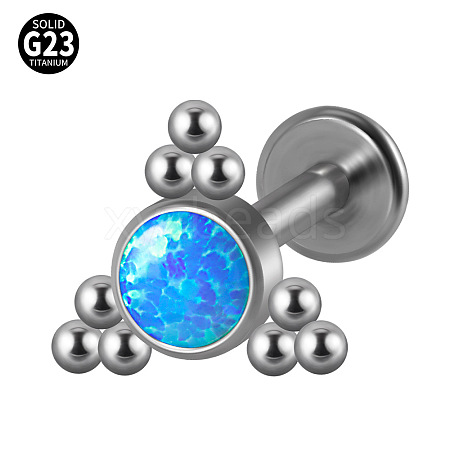 G23 Titanium Threadless Labrets WG33C7B-81-1