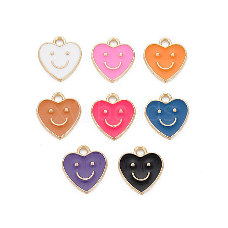 Alloy Enamel Charms X1-ENAM-T016-12-RS-1