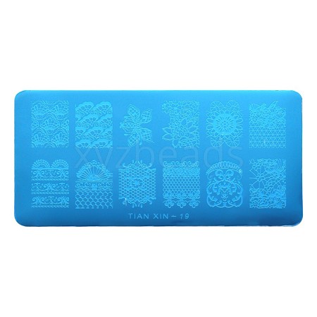 Stainless Steel Nail Art Templates Stamping Plate Set MRMJ-S048-086-1