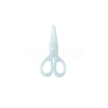 Miniature Plastic Scissor Shape Ornaments MIMO-PW0001-079D-1