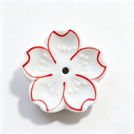 Porcelain Incense Burners DJEW-PW0012-122A-1