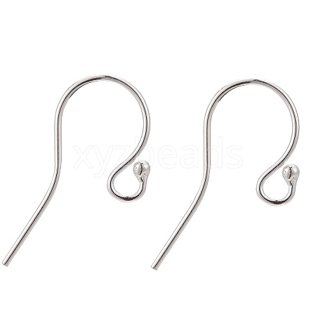 925 Sterling Silver Earring Hooks STER-K167-051C-S-1