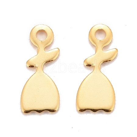 201 Stainless Steel Pendants STAS-K217-53G-1