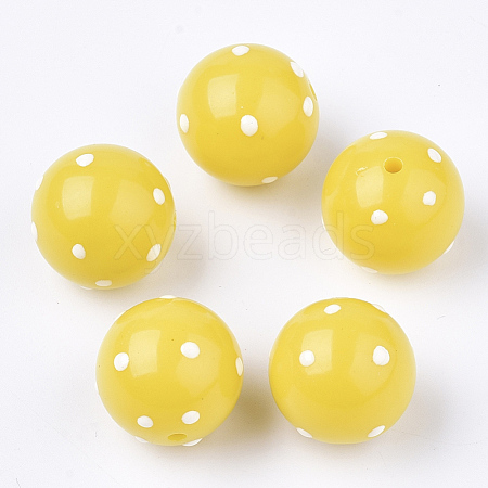 Acrylic Beads SACR-T345-02C-12-1