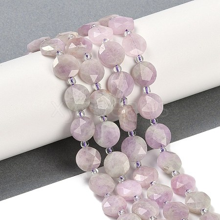 Natural Kunzite Beads Strands G-C116-A52-01-1