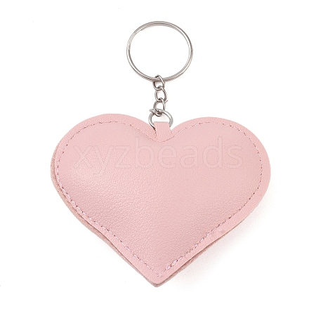 PU Leather Keychain AJEW-L032-01B-1