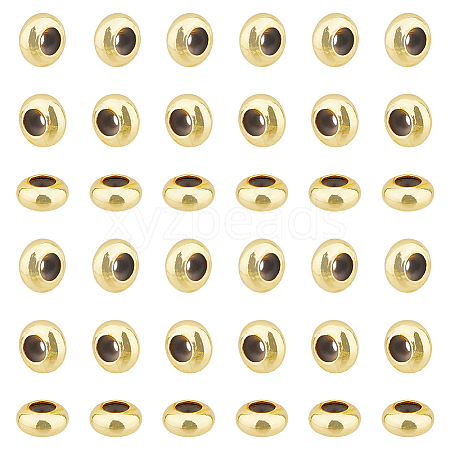 SUPERFINDINGS 70Pcs Brass Beads KK-FH0007-14-1