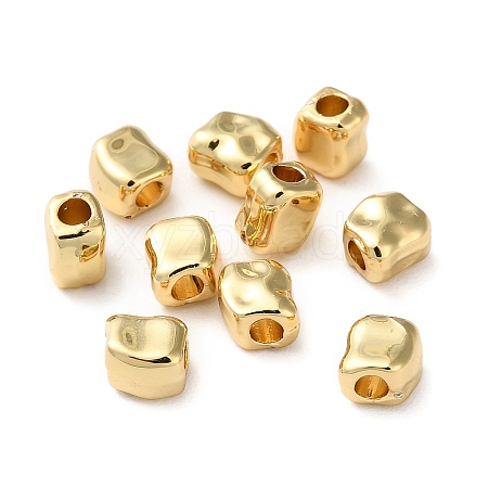 Rack Plating Brass Spacer Beads X-KK-K346-30G-1