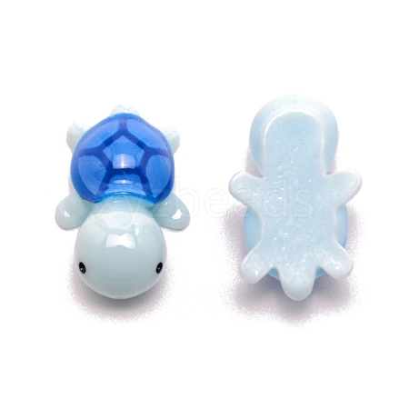 Mini Tortoise Resin Display Decorations RESI-WH0015-19A-05-1