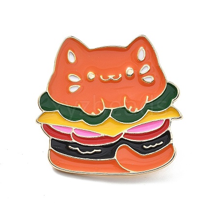 Animal Enamel Pins JEWB-S039-08G-1