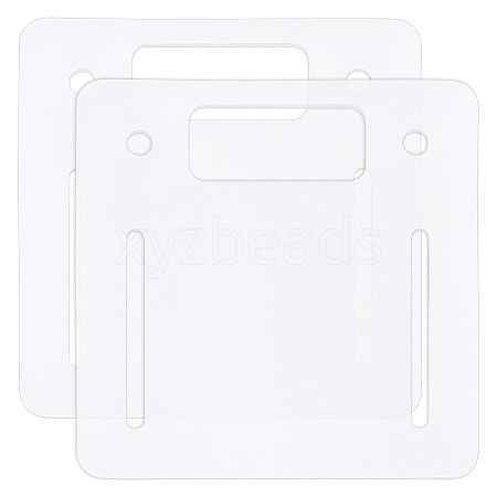 Plastic Card Holder AJEW-WH0473-36A-1