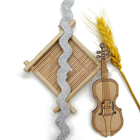 Polyester Wavy Fringe Trim OCOR-WH0046-94C-04-1