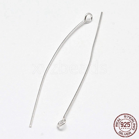 925 Sterling Silver Eye Pins STER-F018-02F-1