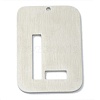 304 Stainless Steel Pendants STAS-Y004-01P-14