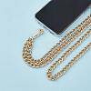 HOBBIESAY Iron Universal Cell Phone Chain Crossbody Neck Chain Phone Charms AJEW-HY0001-24G-5