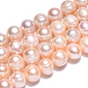Natural Cultured Freshwater Pearl Beads Strands PEAR-N013-07L-3