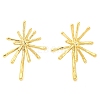 304 Stainless Steel Snowflake Stud Earrings for Women EJEW-U023-03G-2