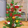 18Pcs Christmas Tree Felt Pendant Decorations PW-WG2D753-01-2