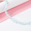 Transparent Glass Beads Strand GLAA-K057-01M-2