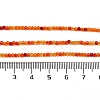 Transparent Glass Beads Strands GLAA-H027-01I-5
