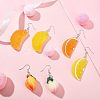 SUPERFINDING DIY 24 Pairs Fruits Themed Earring Making Kits DIY-FH0002-08-5