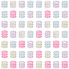 300Pcs Plastic Beads KY-PA0001-24-7