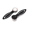 Alloy & Iron Bookmark Cabochon Settings PALLOY-N184-02S-2