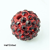 Polymer Clay Rhinestone Beads RB-H258-HD10mm-208-1